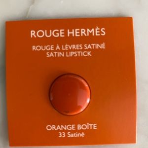 Hermes lipstick sample - Orange Boite (#33)